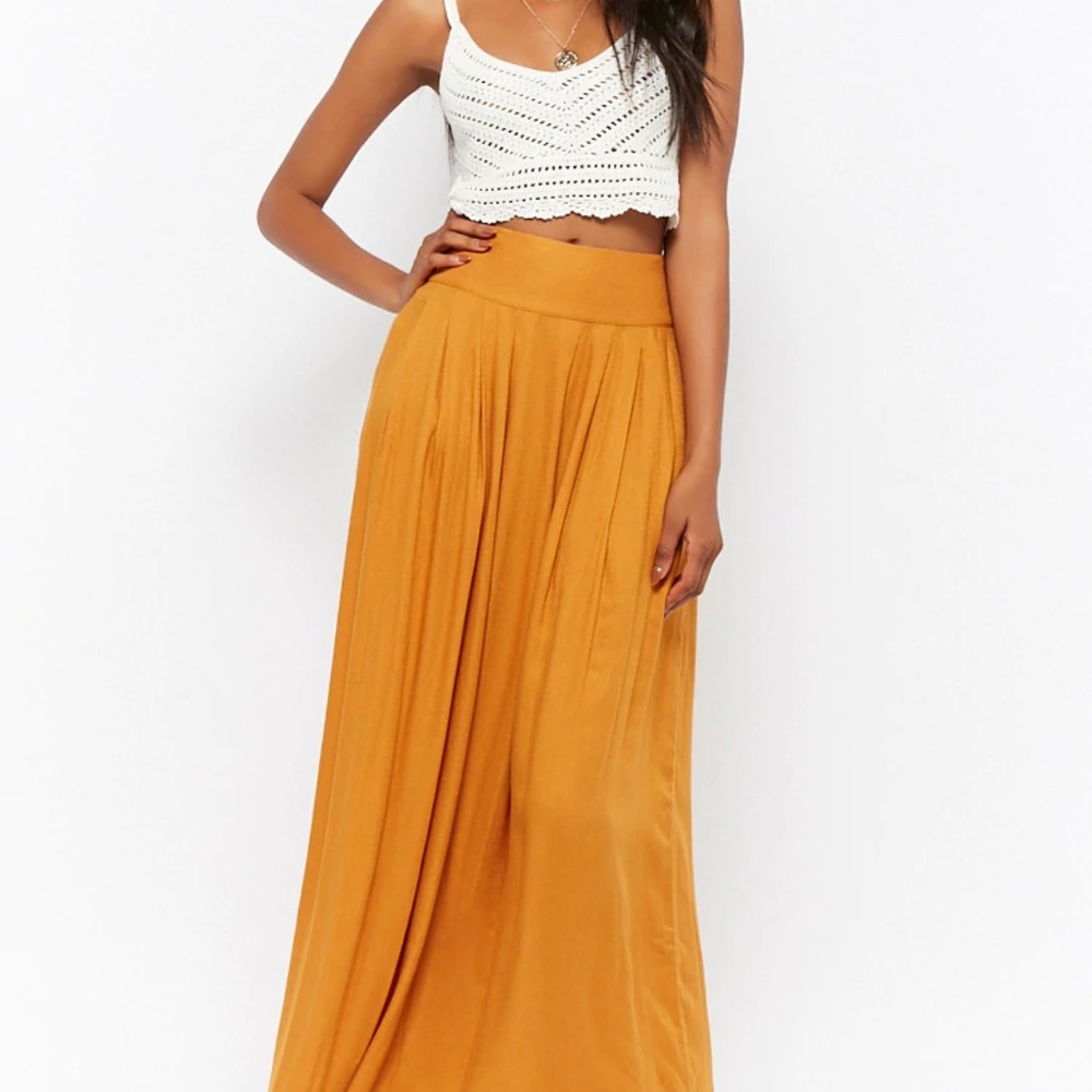 Pleated Maxi Skirt NWT Forever 21
